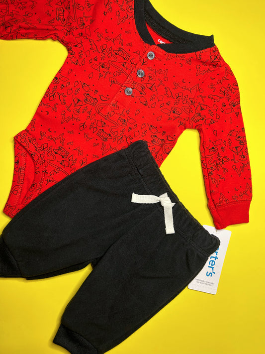 Carters Red Set