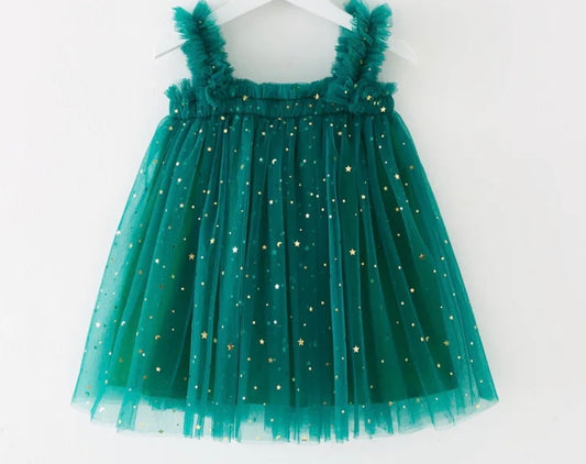 Tayra Green Dress